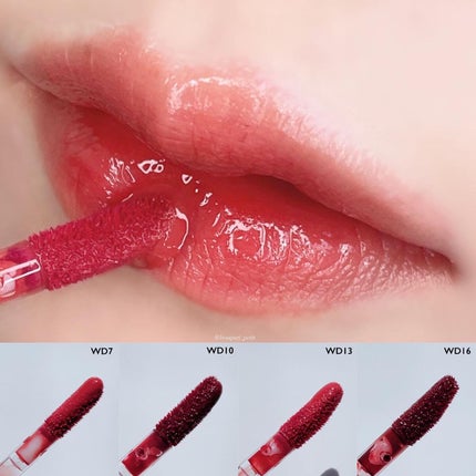 ザ ウォータリーデューティント/MERZY/リップティントを使ったクチコミ(5枚目)