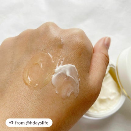 ホワイトトリュフダブルセラムアンドクリーム/ダルバ/フェイスクリームを使ったクチコミ(4枚目)