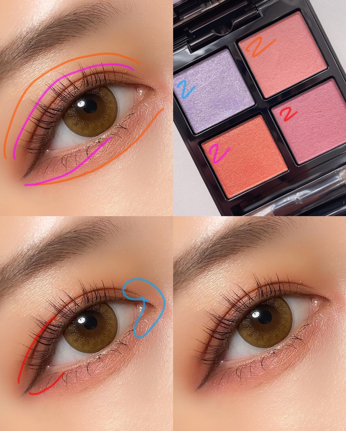 アディクション ザ アイシャドウ パレット/ADDICTION/アイシャドウパレットを使ったクチコミ(4枚目)