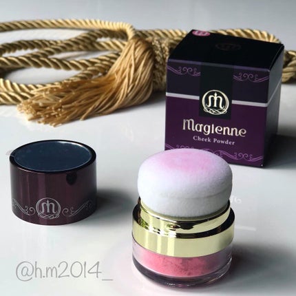 マジェンヌ チーク パウダー/ラ・シンシア/パウダーチークを使ったクチコミ(1枚目)