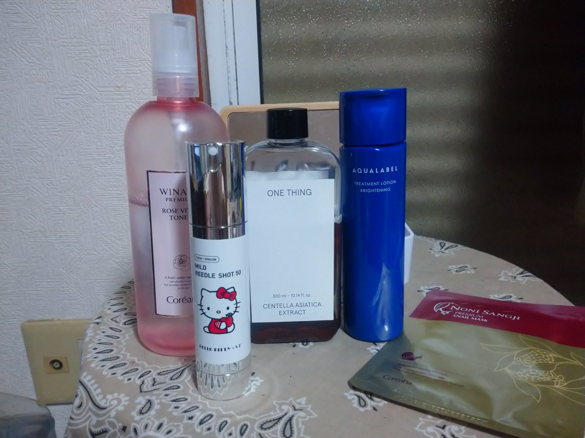 シカパンテノールスリーピングマスク/SNP/フェイスクリームを使ったクチコミ（1枚目）