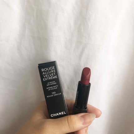 ルージュ アリュール ヴェルヴェット エクストレム/CHANEL/口紅を使ったクチコミ(1枚目)