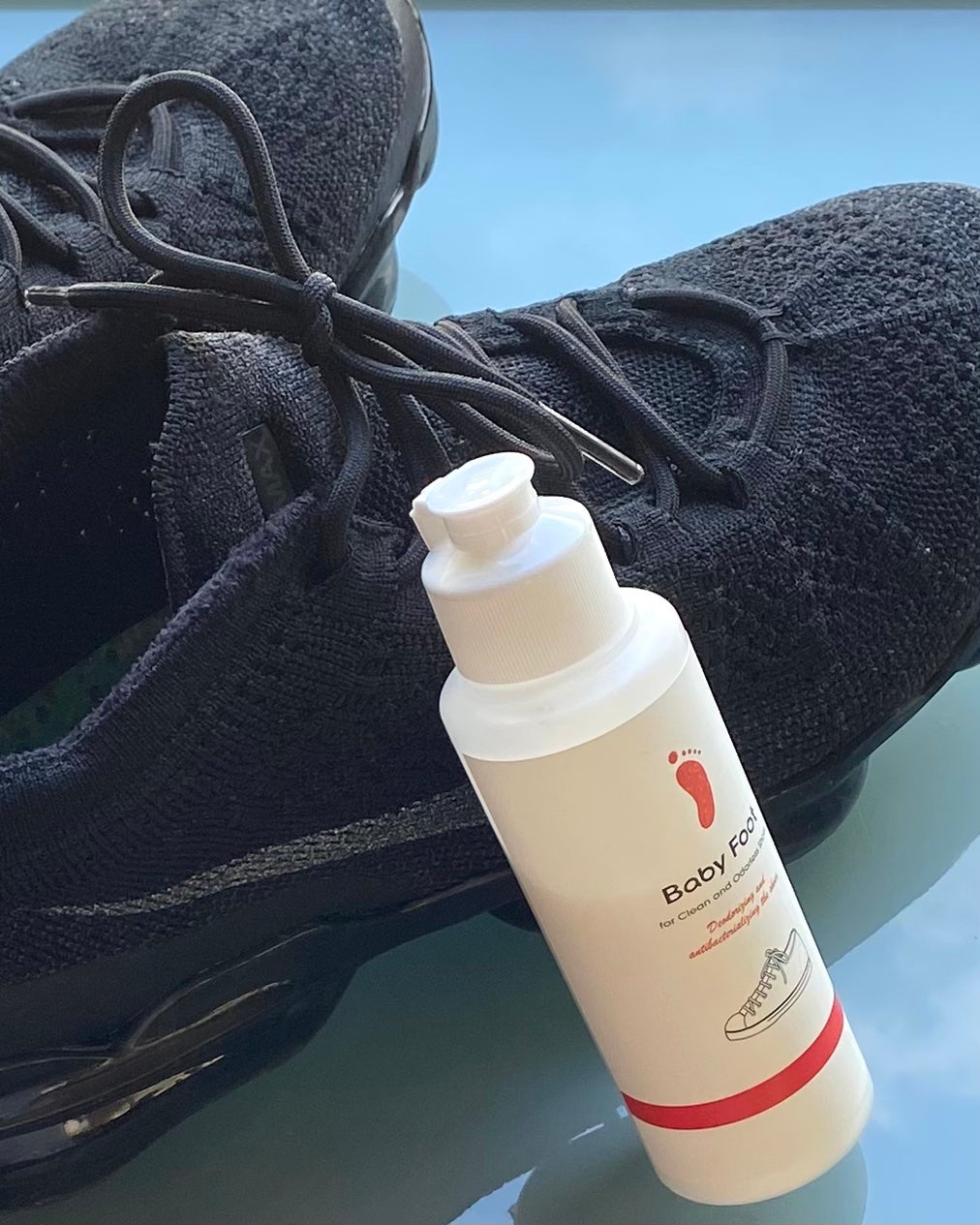 靴の消臭除菌パウダー/ベビーフット/レッグ・フットケアを使ったクチコミ(2枚目)