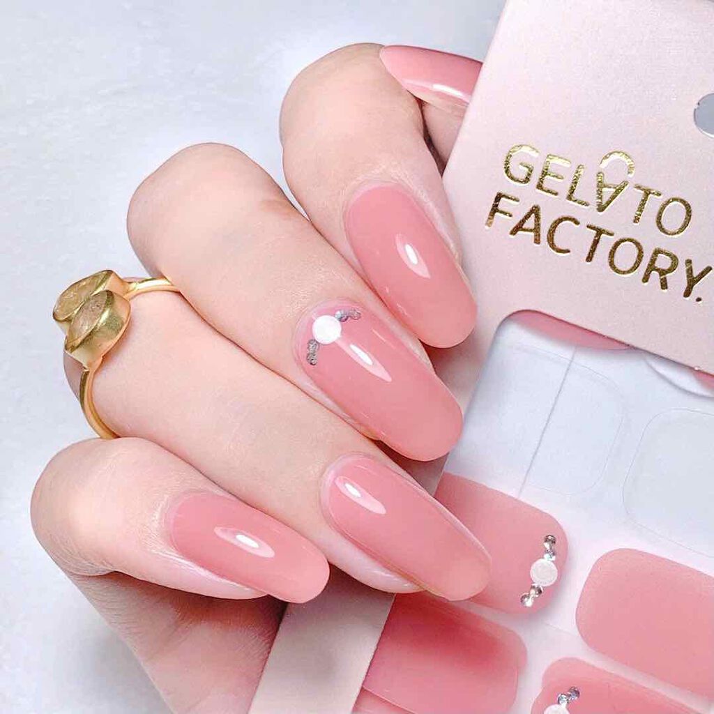 ネイルフィット ジェルネイルシール/GELATO FACTORY/ネイルシールを使ったクチコミ(2枚目)