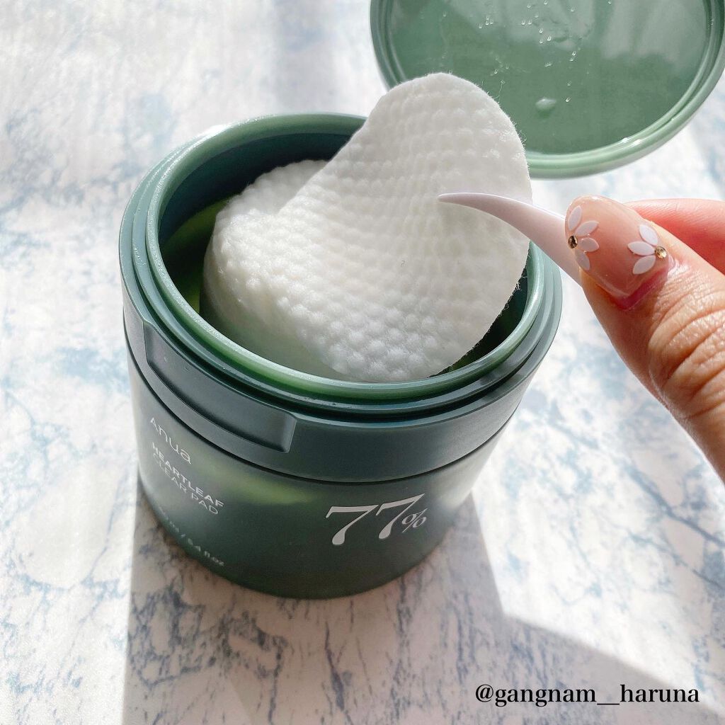 ドクダミ77%クリアパッド/Anua/トナーパッドを使ったクチコミ(2枚目)