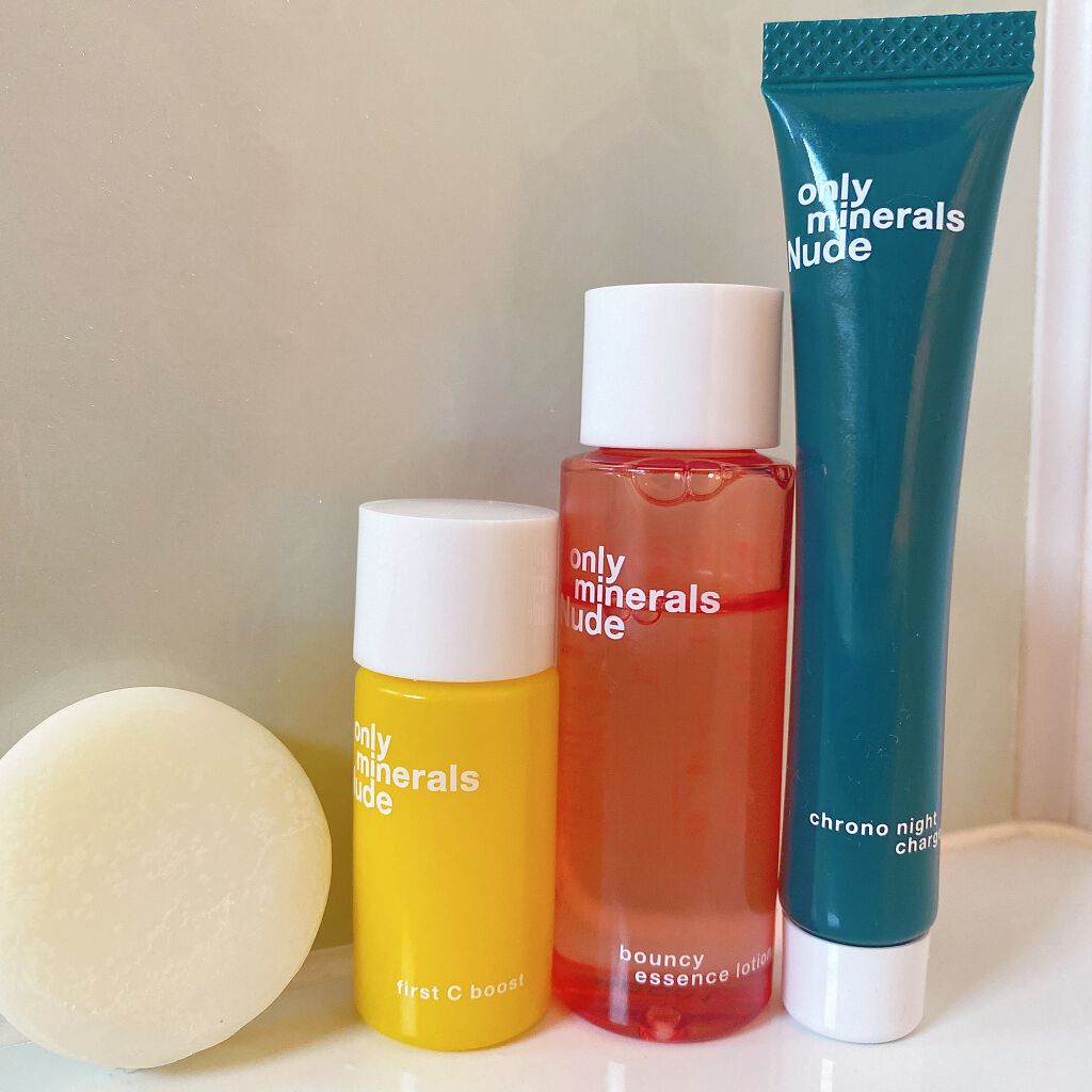 Nude ポアクレイソープ/ONLY MINERALS/洗顔石鹸を使ったクチコミ（1枚目）