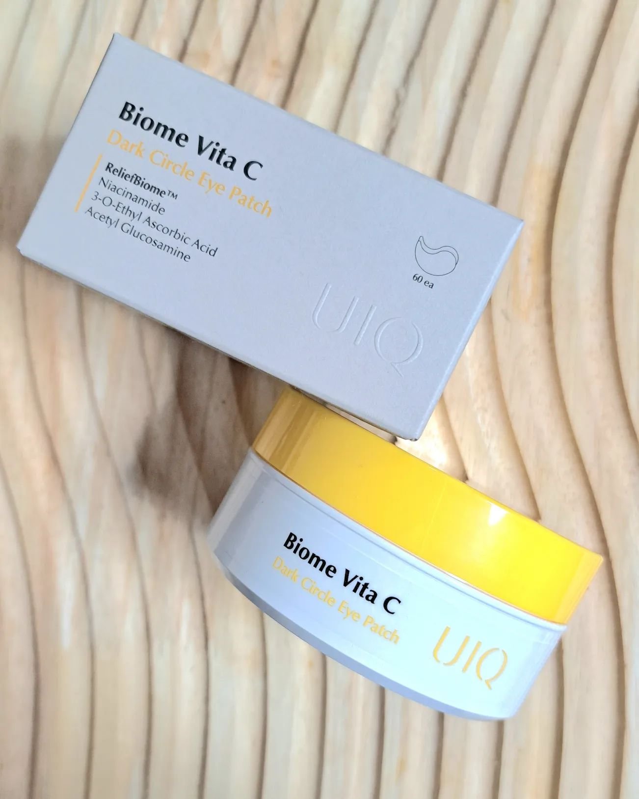 バイオームビタC黒クマアイパッチ/UIQ/シートマスク・パックを使ったクチコミ（1枚目）