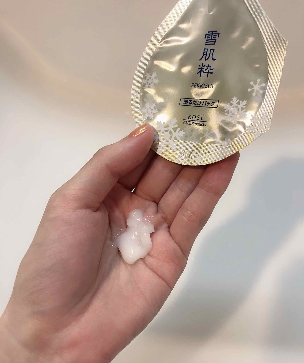 オーバーナイト 美容液パック/雪肌粋/洗い流すパック・マスクを使ったクチコミ（3枚目）