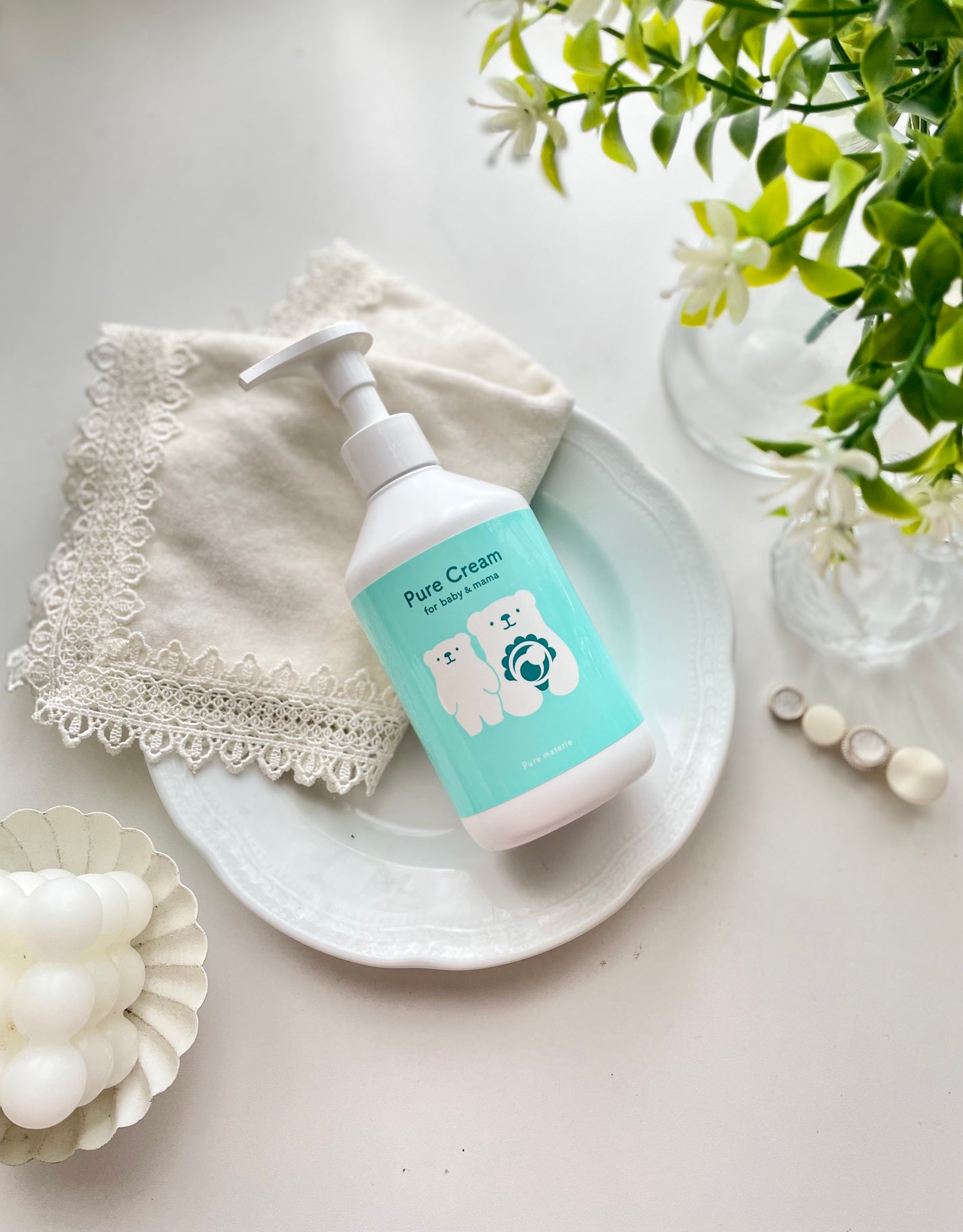 ピュア マテリエ ベビークリーム/pure materie/ボディクリームを使ったクチコミ(5枚目)