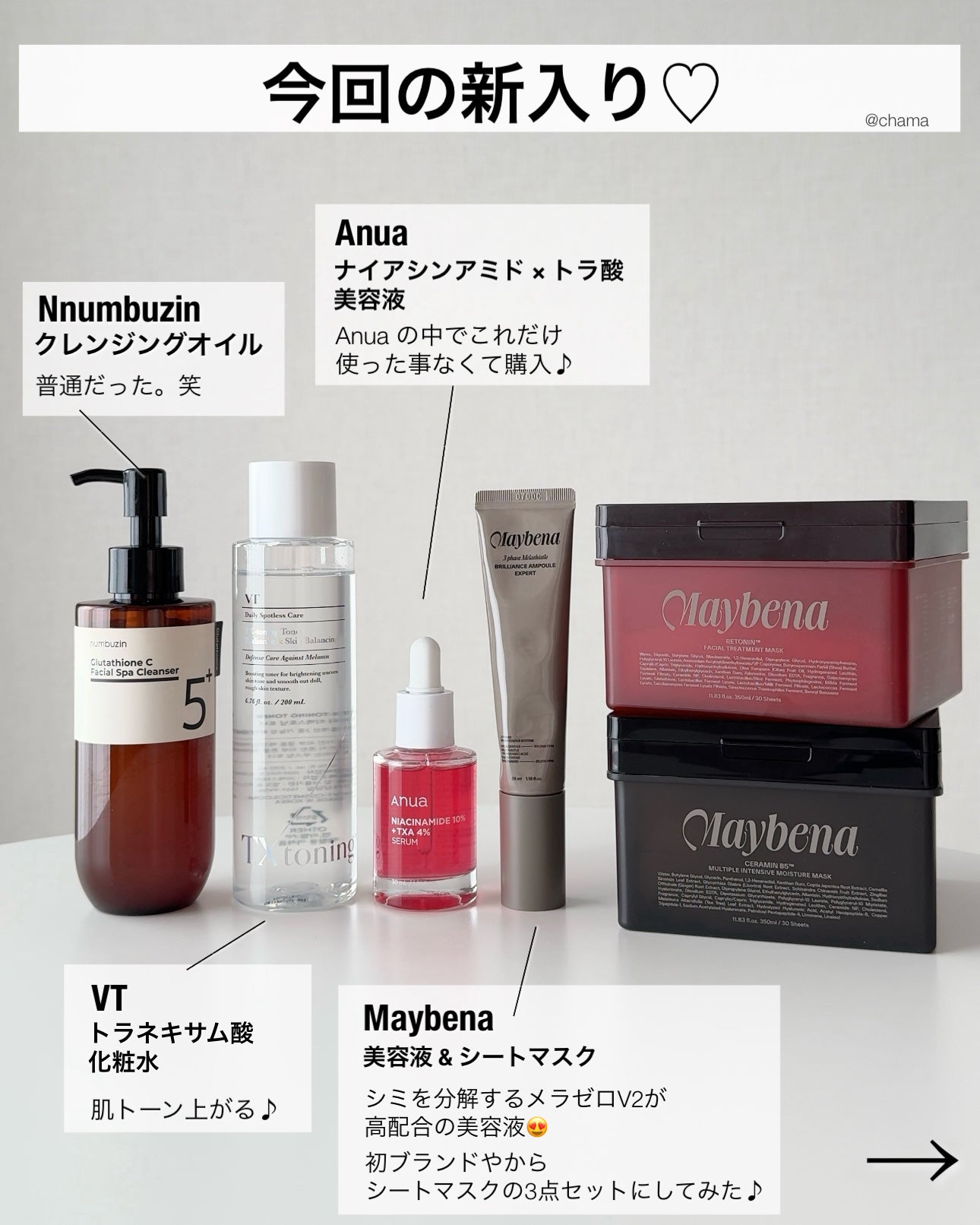 chama |ニキビ体質の正直レビュー🌻 on LIPS 「メガ割購入品!リピ買いから新作まで♡今回も爆買いです😇 セッ..」(5枚目)