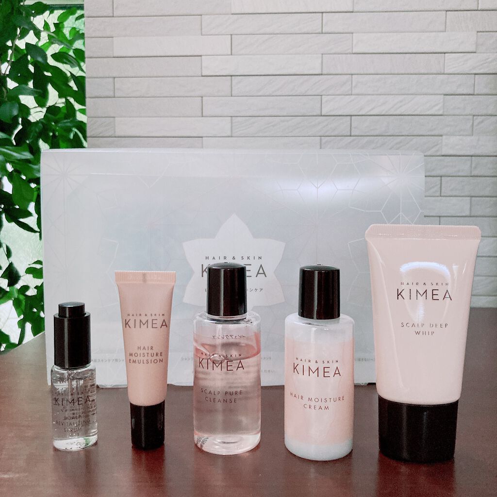 スカルプピュアクレンズ／ヘアモイスチャークリーム/ヘア＆スキン キメア/市販シャンプーを使ったクチコミ（1枚目）