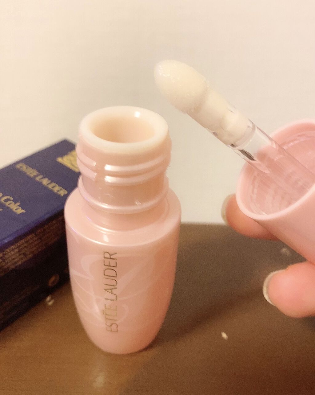 ピュア カラー エンヴィ ナイトタイム リップ オイル セラム/ESTEE LAUDER/リップオイルを使ったクチコミ（2枚目）