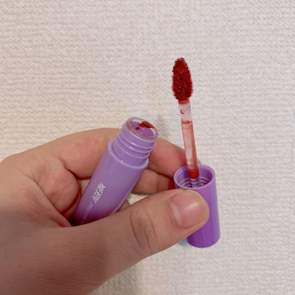 ドリーミーレイトナイト メロウティント/MERZY/リップティントを使ったクチコミ(2枚目)