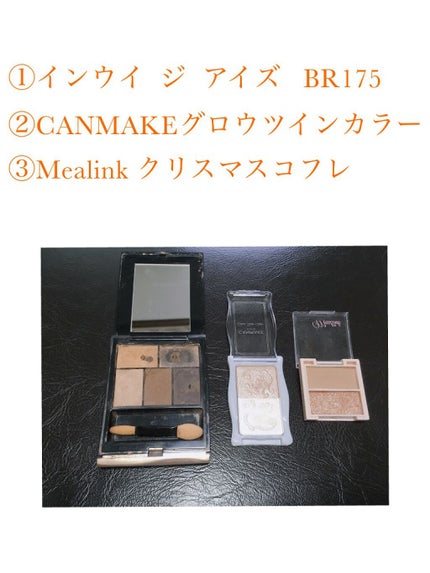 グロウツインカラー/キャンメイク/アイシャドウパレットを使ったクチコミ(2枚目)
