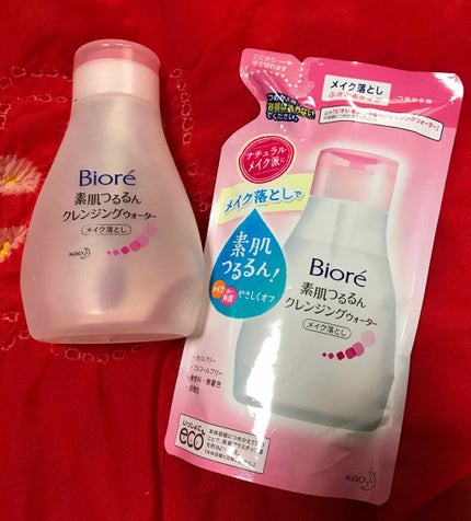 素肌つるるんクレンジングウォーター/ビオレ/クレンジングウォーターを使ったクチコミ(1枚目)