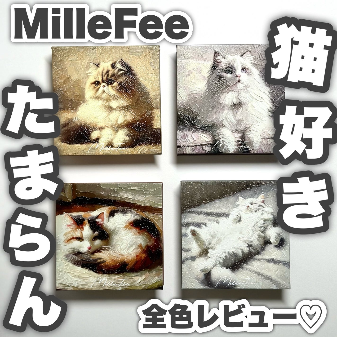 マイキティアイパレット/MilleFée/アイシャドウパレットを使ったクチコミ(1枚目)