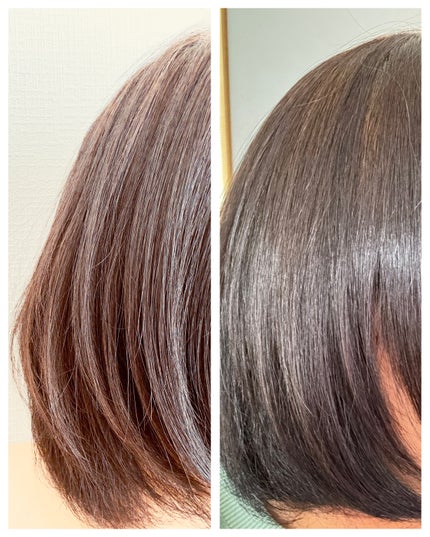 メロウシャンプー/メロウトリートメント/plus eau/市販シャンプーを使ったクチコミ(5枚目)