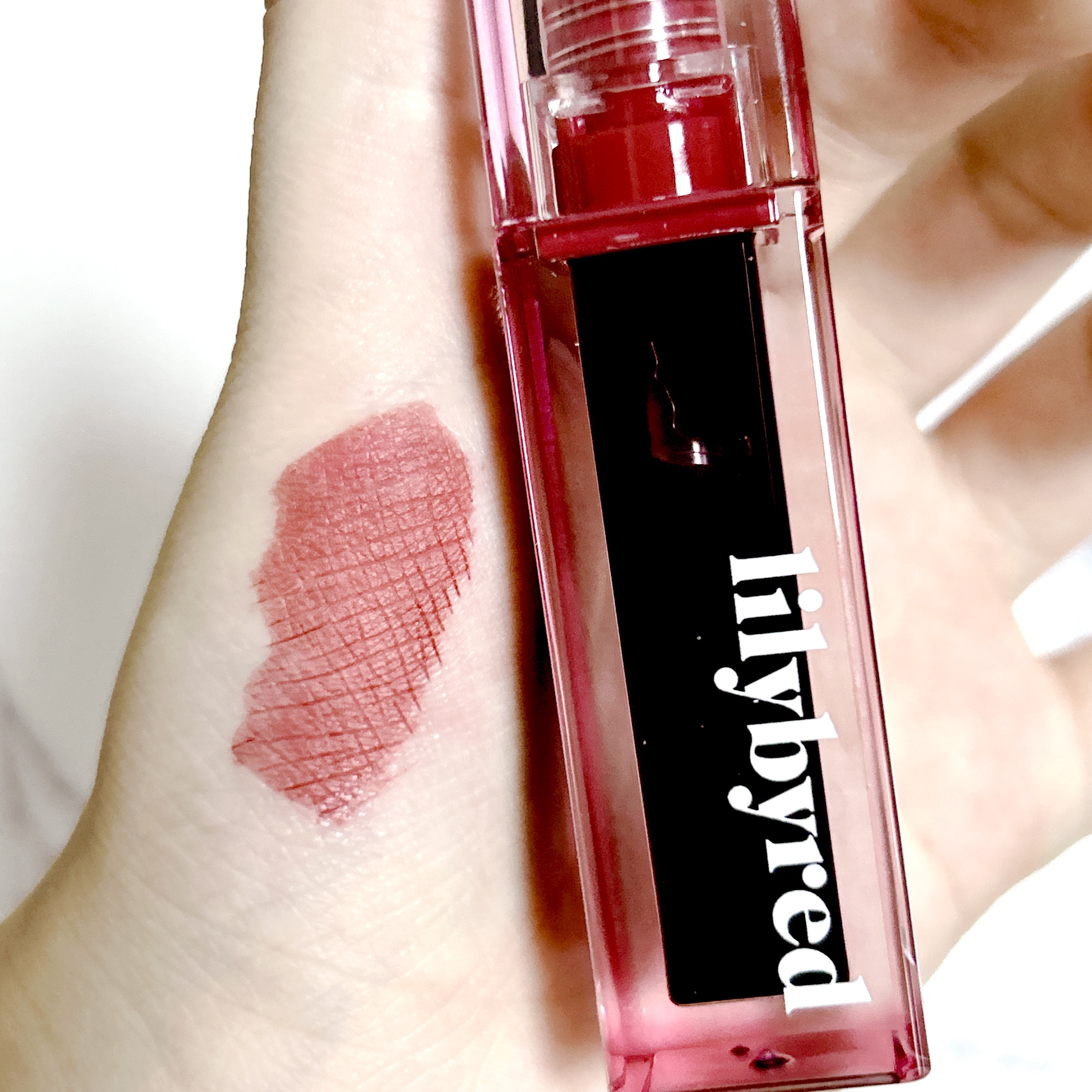 ジューシーライアー ウォーターティント/lilybyred/リップティントを使ったクチコミ（3枚目）