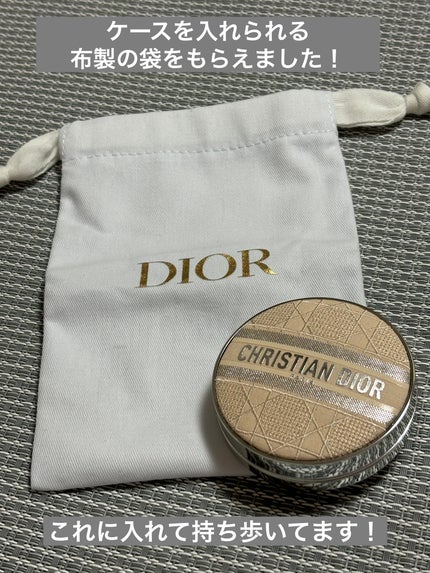 ディオールスキン フォーエヴァー クッション ケース(数量限定品)/Dior/その他化粧小物を使ったクチコミ(2枚目)