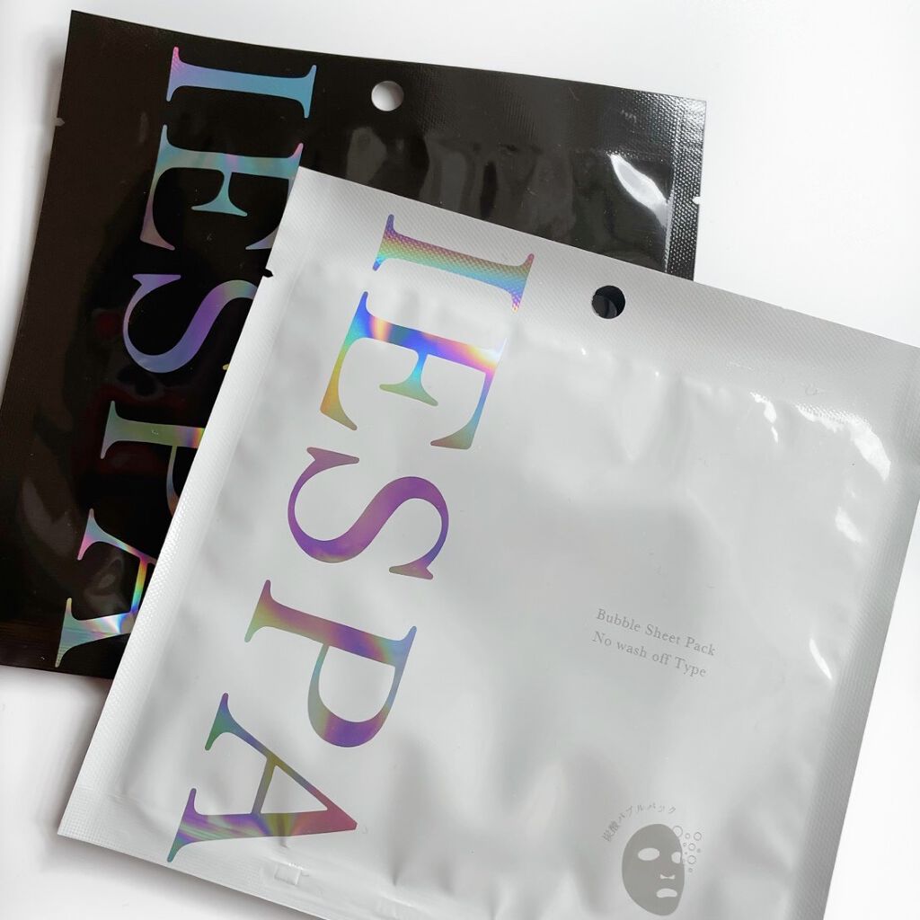 炭酸バブルパック（洗い流さないタイプ） ブラック/イエスパ/シートマスク・パックを使ったクチコミ（2枚目）