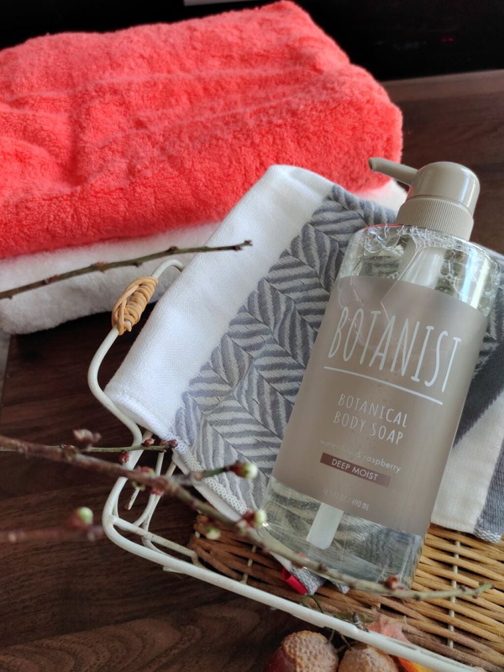 ボタニカルボディーソープ(ディープモイスト)/BOTANIST/ボディソープを使ったクチコミ(1枚目)