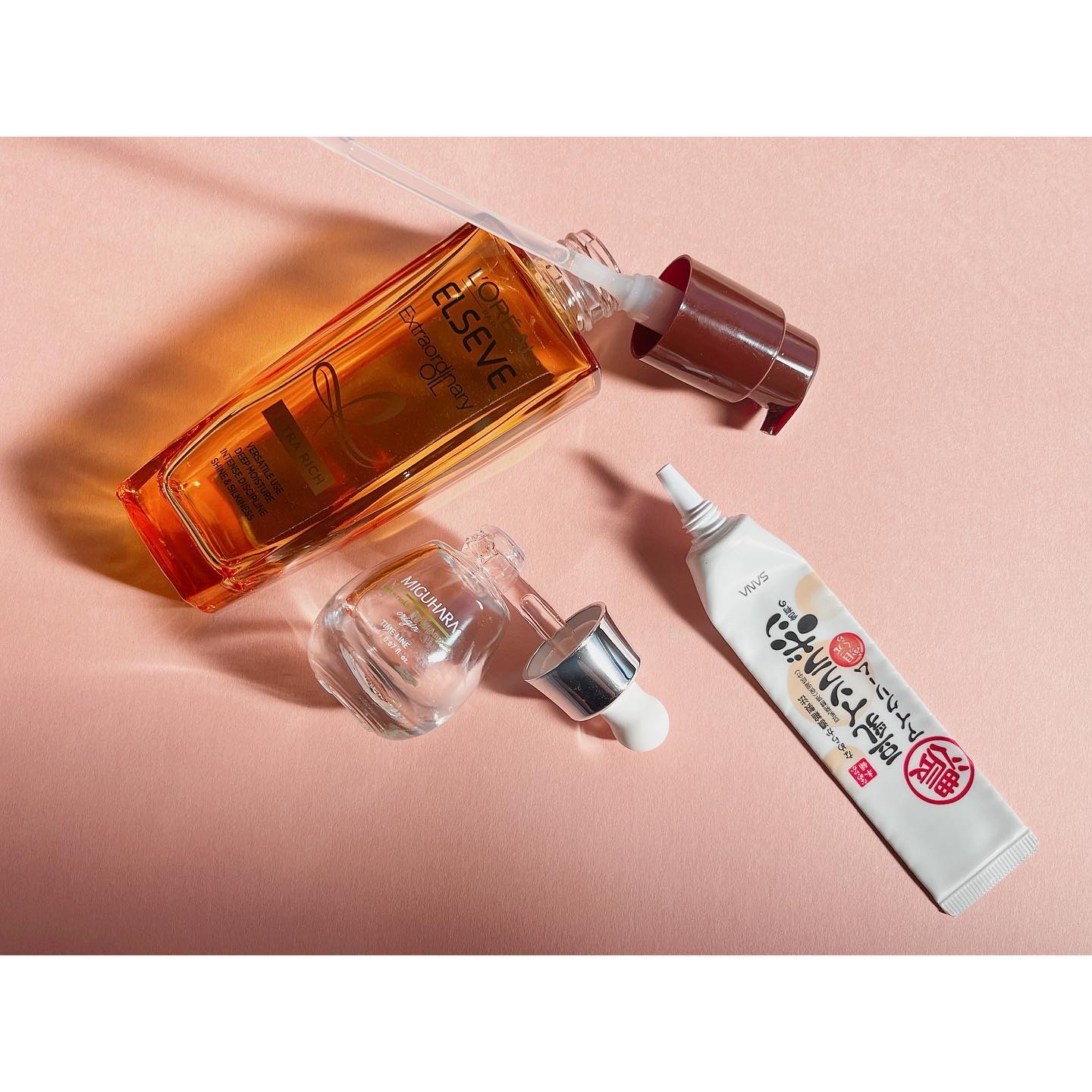 エルセーヴ エクストラオーディナリーオイル エクストラリッチ フィニッシュ/ロレアル パリ/ヘアオイルを使ったクチコミ（3枚目）