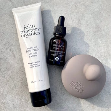 ナリッシングデフリザー N/john masters organics/ヘアオイルを使ったクチコミ（1枚目）