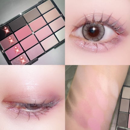 ソフトブラーリングアイパレット/wakemake/アイシャドウパレットを使ったクチコミ(5枚目)