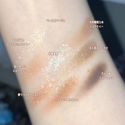 UR GLAM BLOOMING EYE COLOR PALETTE/U R GLAM/アイシャドウパレットを使ったクチコミ(3枚目)