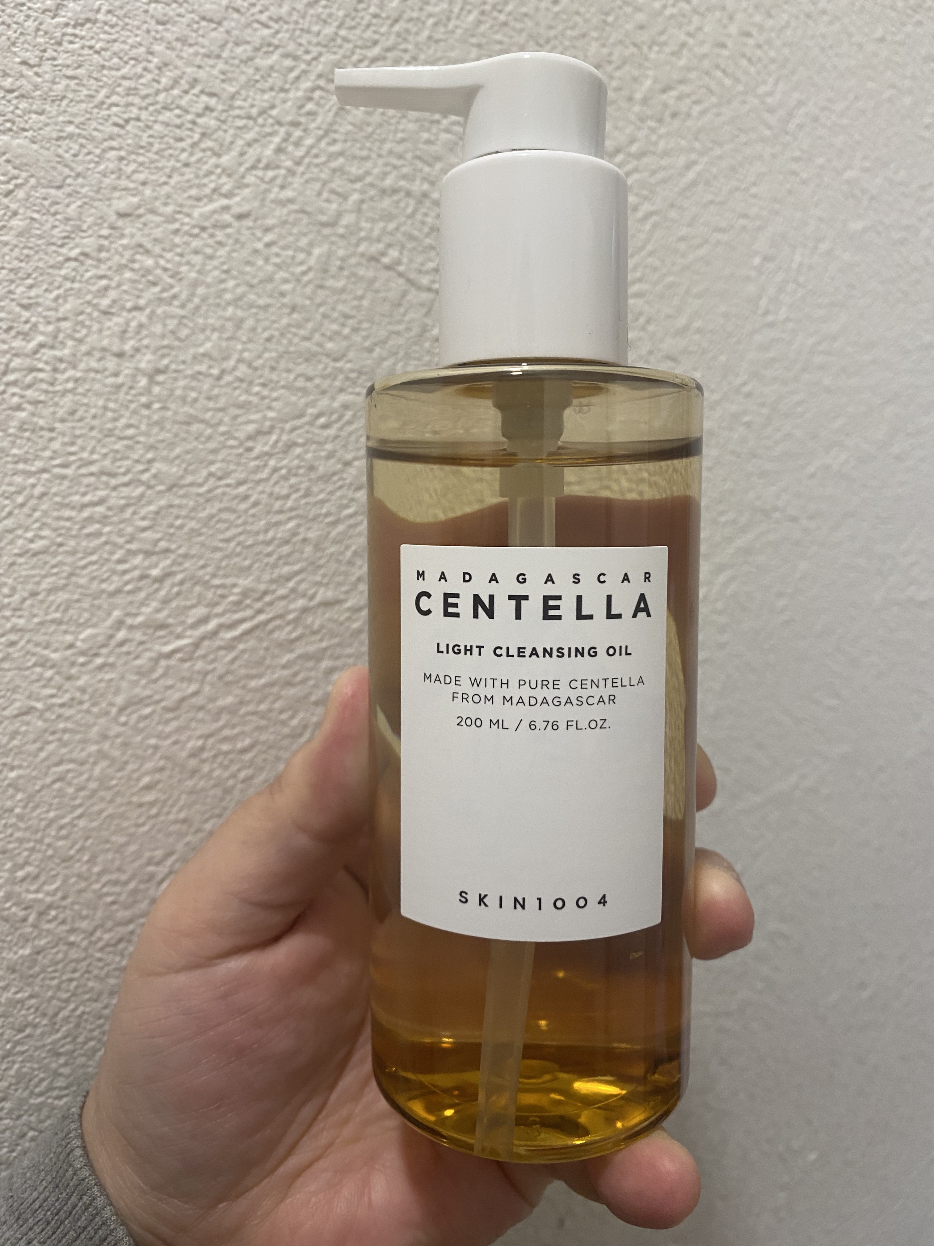 センテラ ライトクレンジングオイル/SKIN1004/オイルクレンジングを使ったクチコミ（1枚目）