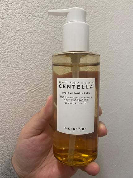 センテラ ライトクレンジングオイル/SKIN1004/オイルクレンジングを使ったクチコミ(1枚目)