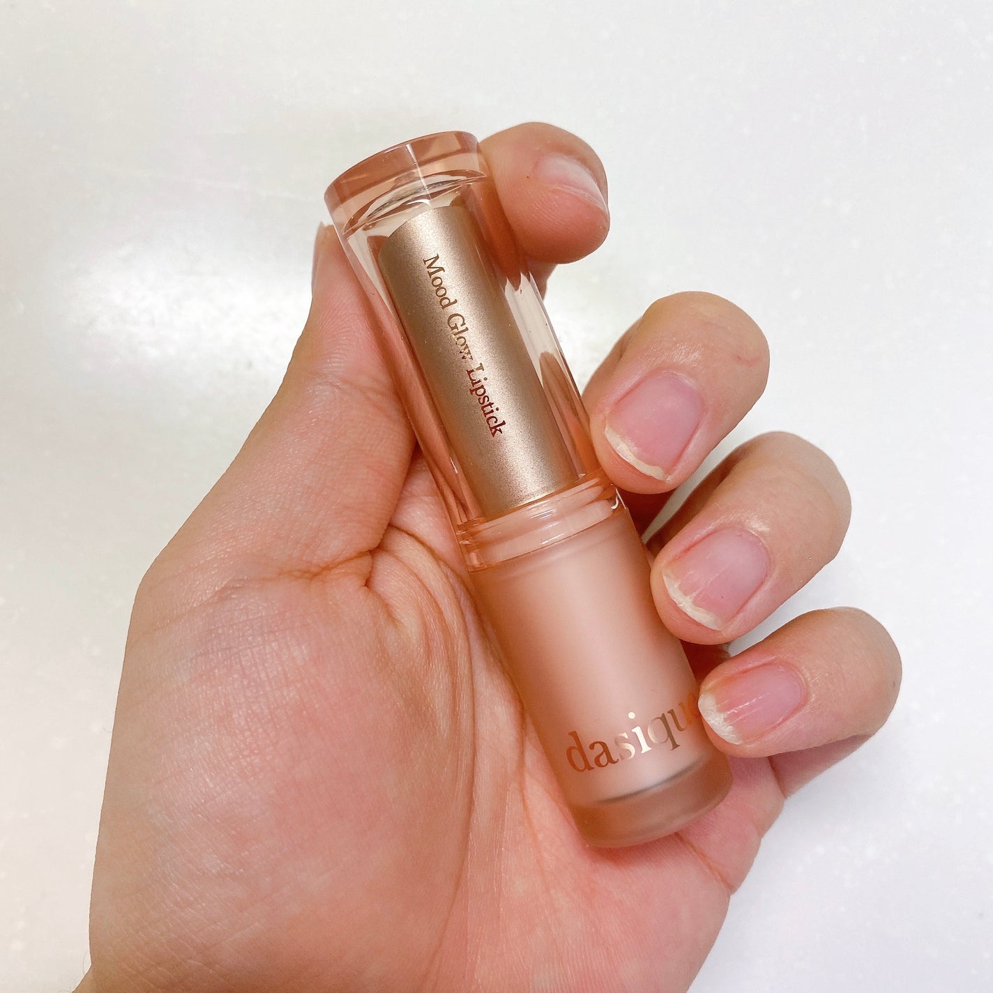 ムードグロウリップスティック/dasique/口紅を使ったクチコミ(1枚目)