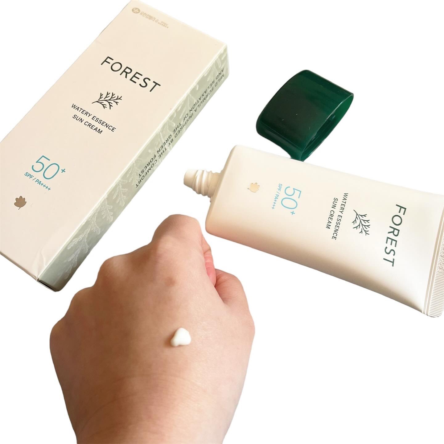 フォレスト エッセンスサンクリーム/FoRest by Greenfinger/日焼け止めローションを使ったクチコミ（2枚目）