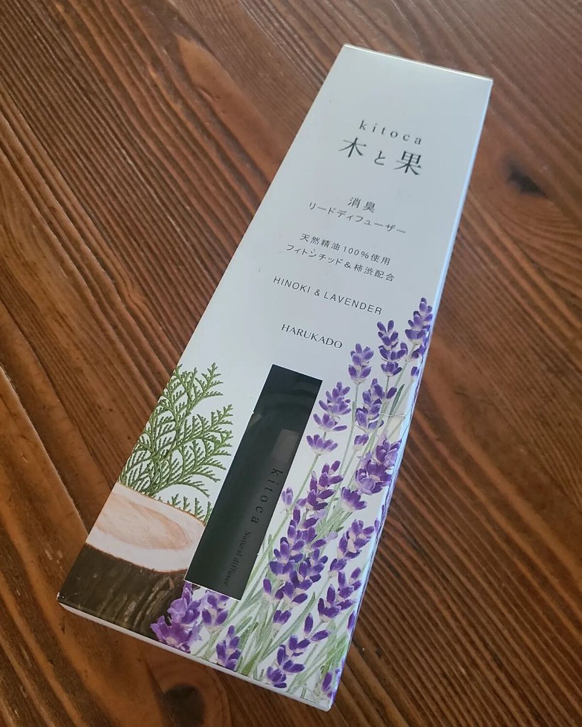消臭リードディフューザー/Kitoca　木と果/ルームフレグランスを使ったクチコミ（3枚目）