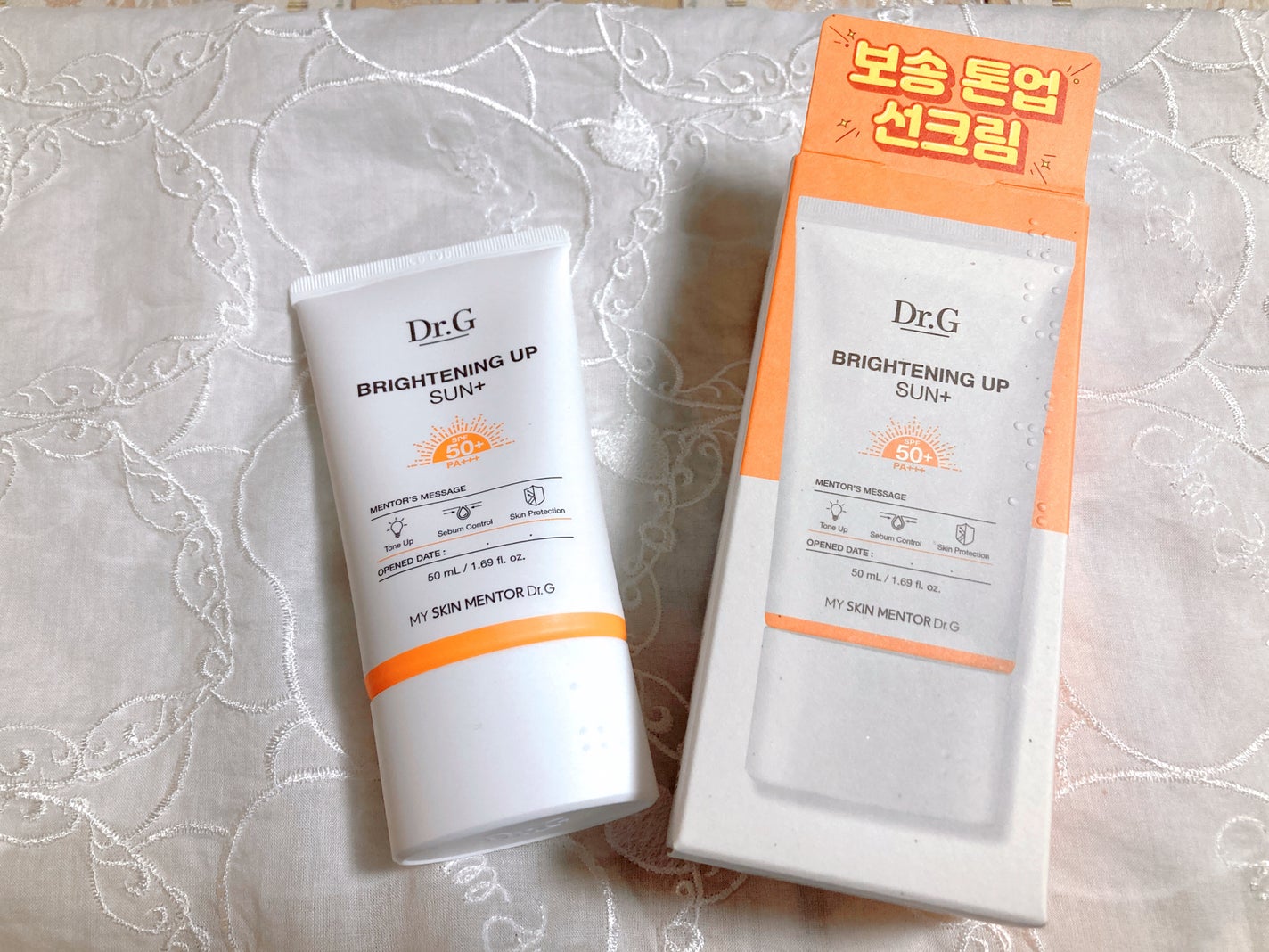 ブライトニングアップサンプラス/Dr.G/日焼け止めクリームを使ったクチコミ(1枚目)