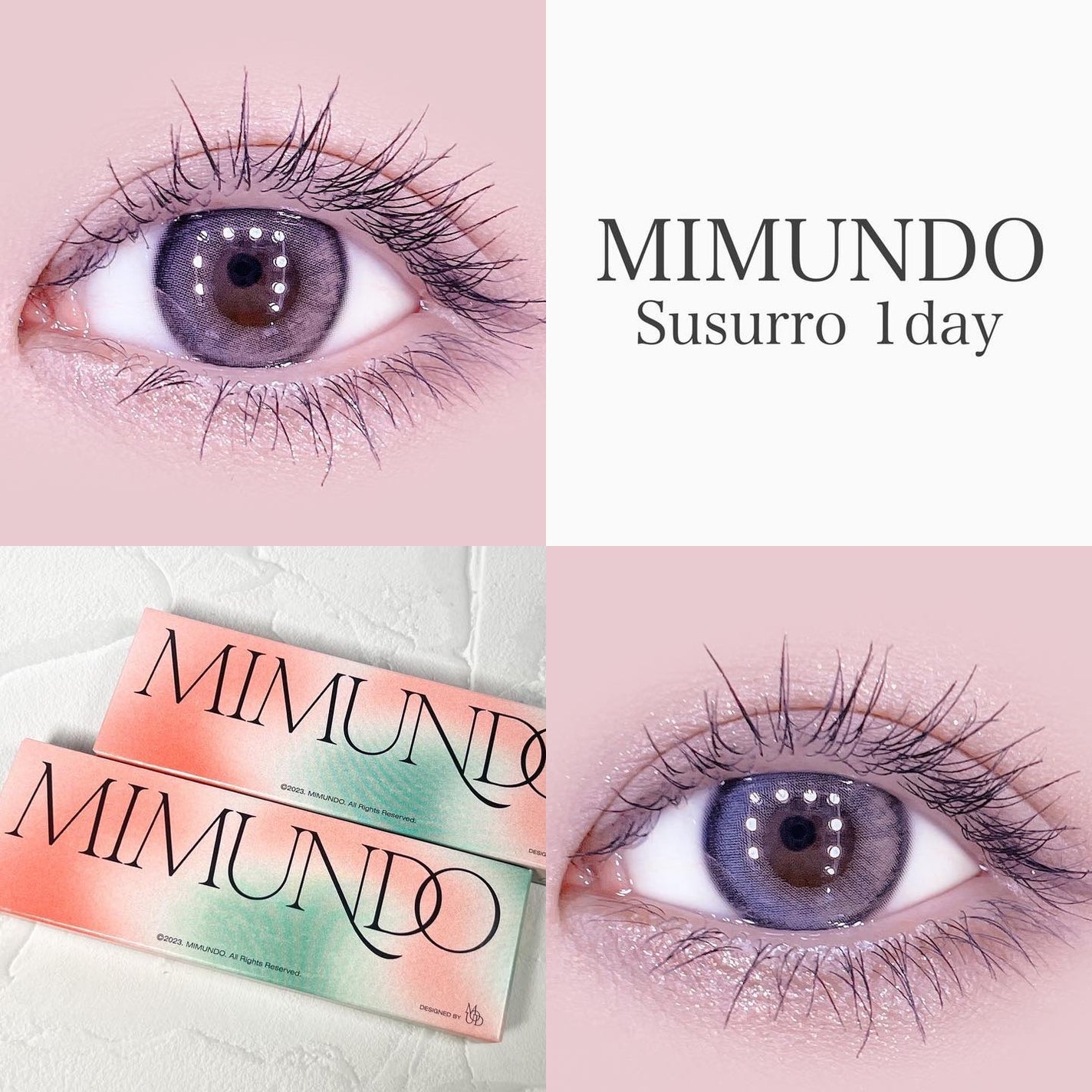 Susurro 1Day/mimundo/カラーコンタクトレンズを使ったクチコミ(1枚目)