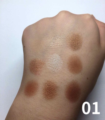 UR GLAM BLOOMING EYE COLOR PALETTE/U R GLAM/アイシャドウパレットを使ったクチコミ(2枚目)
