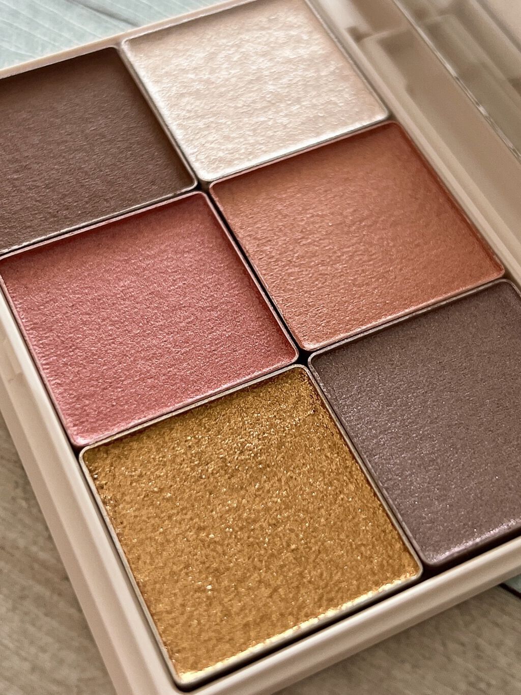 プリズマティックラスター アイシャドウパレット/RMK/アイシャドウパレットを使ったクチコミ（3枚目）