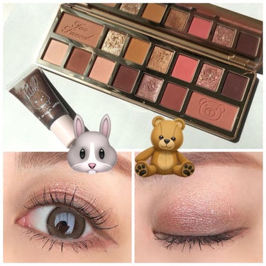 テディ ベア アイシャドウ パレット/Too Faced/アイシャドウパレットを使ったクチコミ（1枚目）