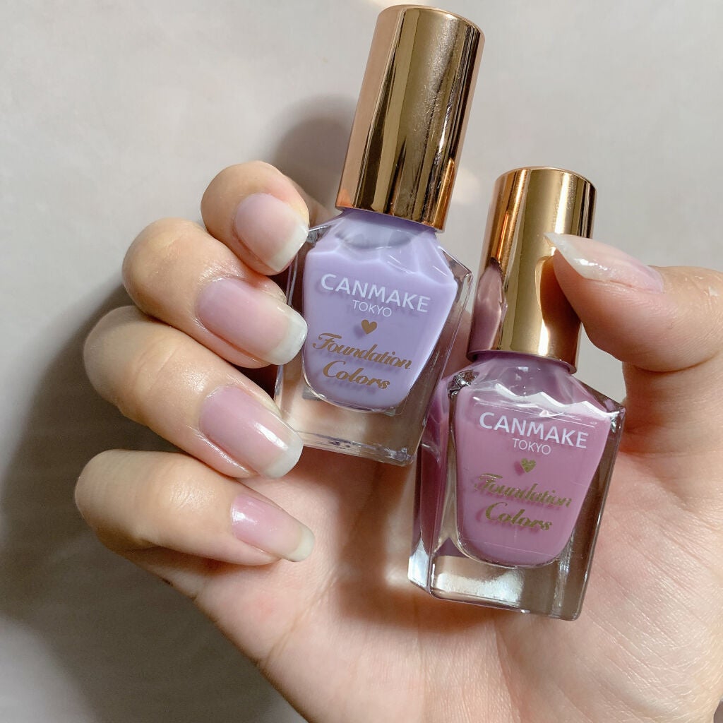 ファンデーションカラーズ/キャンメイク/マニキュアを使ったクチコミ(5枚目)