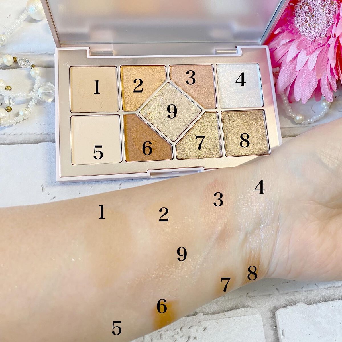 シャインユー アイシャドウパレット/frunflynn/アイシャドウパレットを使ったクチコミ(6枚目)