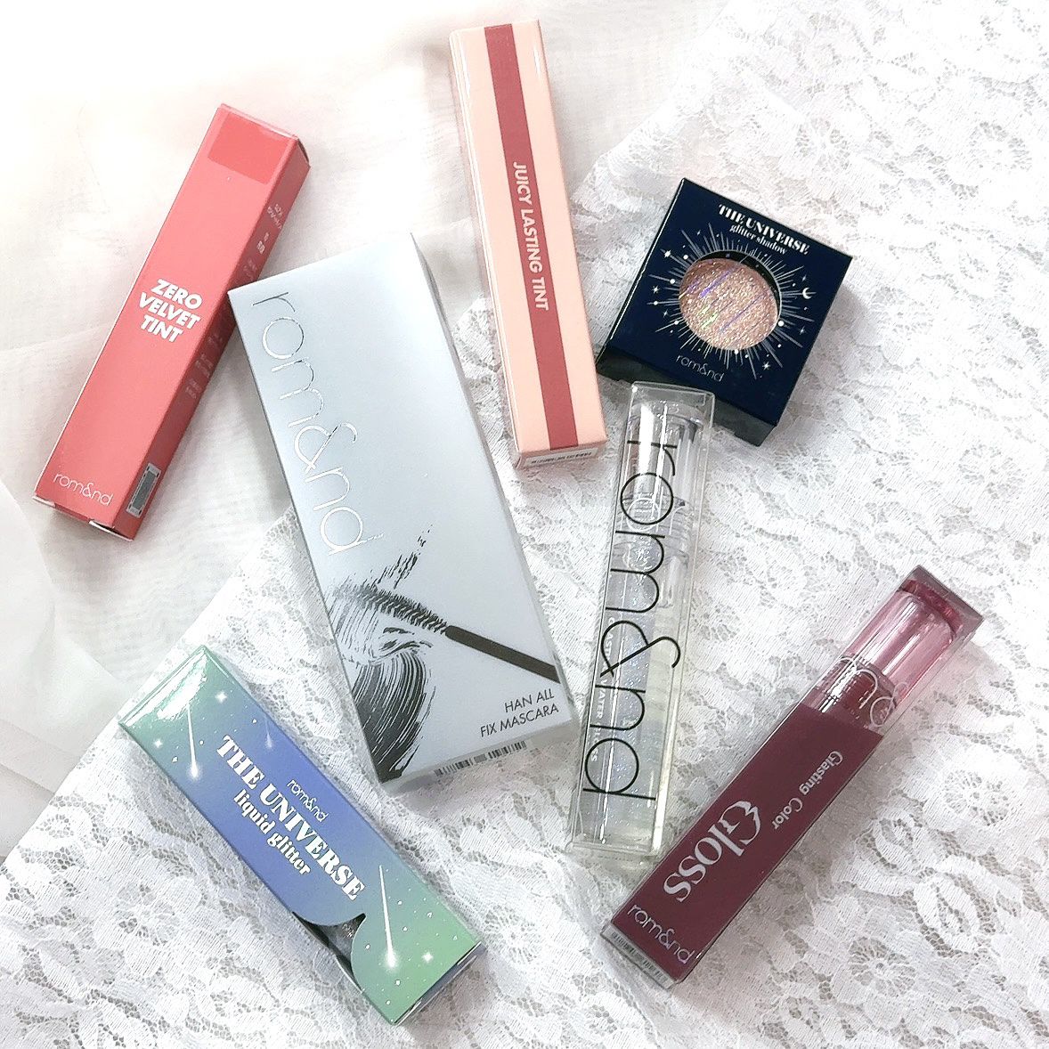 ラッキーバッグ Medium セット/rom&nd/メイクアップキットを使ったクチコミ（1枚目）