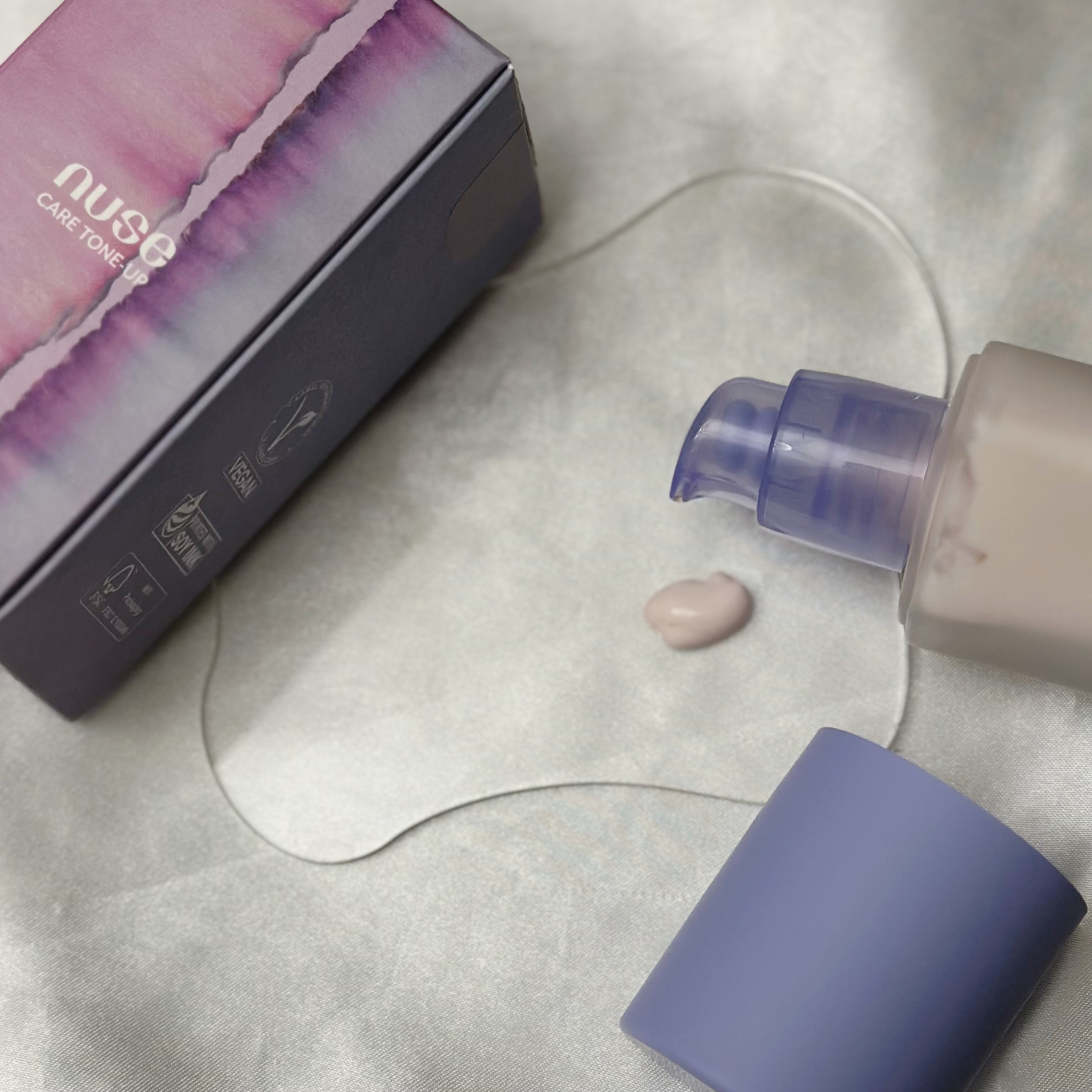 ケアトーンアップ/nuse/化粧下地を使ったクチコミ（3枚目）