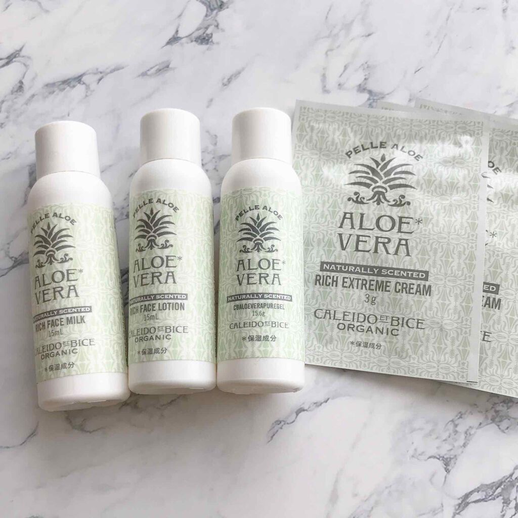 CBアロエベラピュアジェル/CALEIDO ET BICE/化粧水を使ったクチコミ(1枚目)