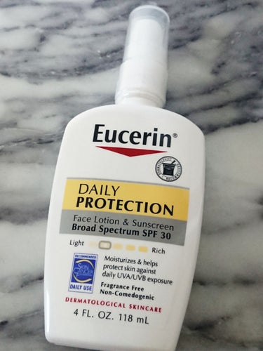 daily protection SPF30/Eucerin/日焼け止め・UVケアを使ったクチコミ（2枚目）