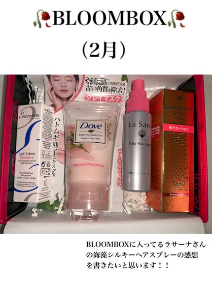 海藻 シルキー ヘア スプレー/ラサーナ/ヘアスプレーを使ったクチコミ(1枚目)