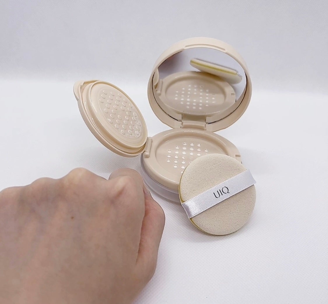 バイオムバリアエッセンスインパウダー/UIQ/ルースパウダーを使ったクチコミ(2枚目)