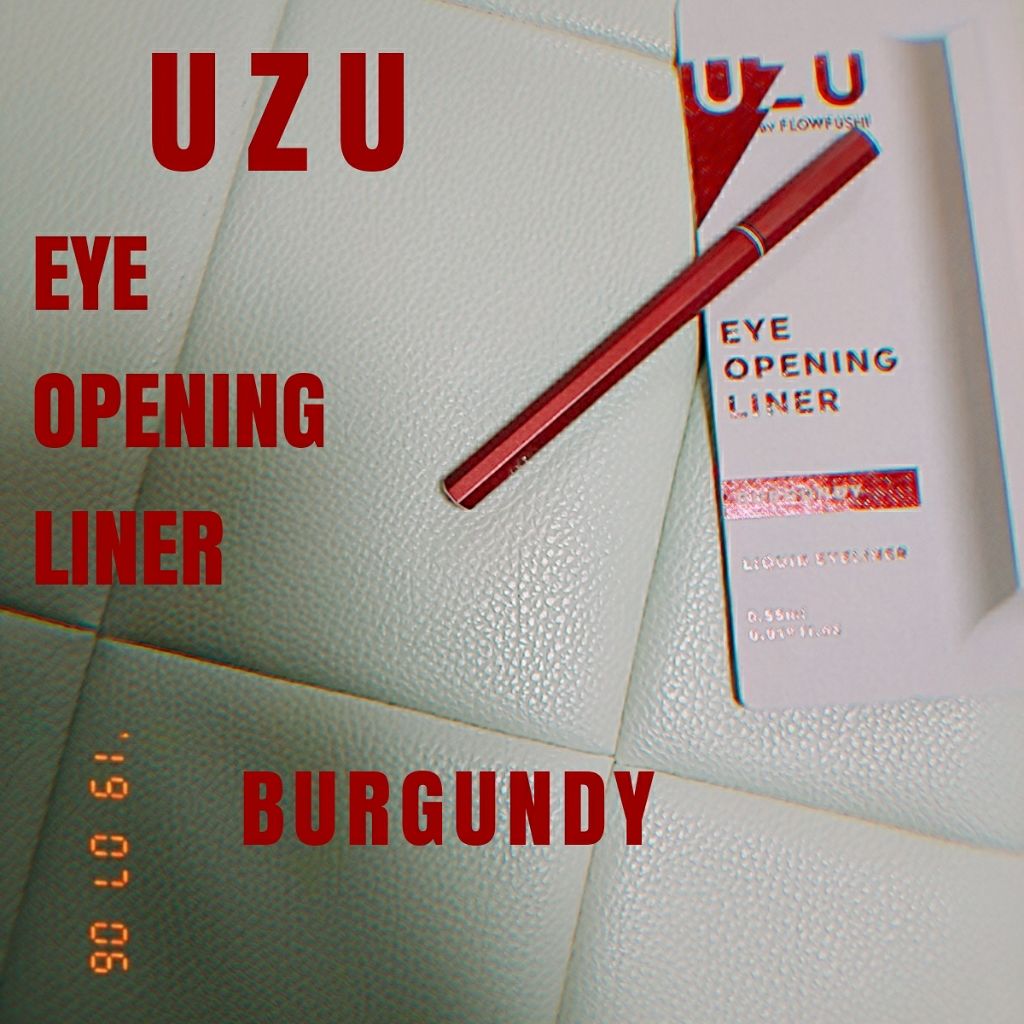 EYE OPENING LINER/UZU BY FLOWFUSHI/リキッドアイライナーを使ったクチコミ(1枚目)