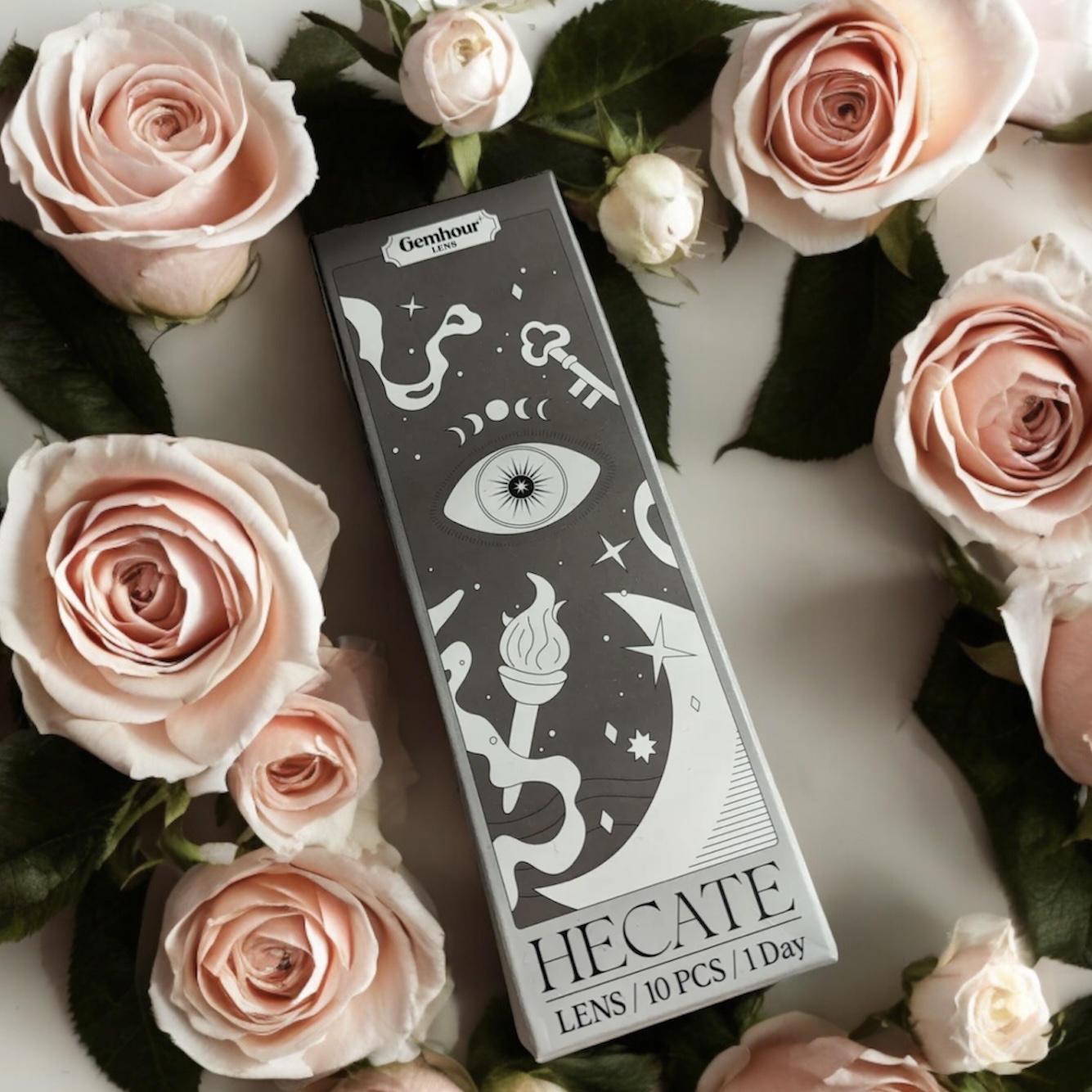 Hecate 1Day/Gemhour lens/カラーコンタクトレンズを使ったクチコミ（2枚目）