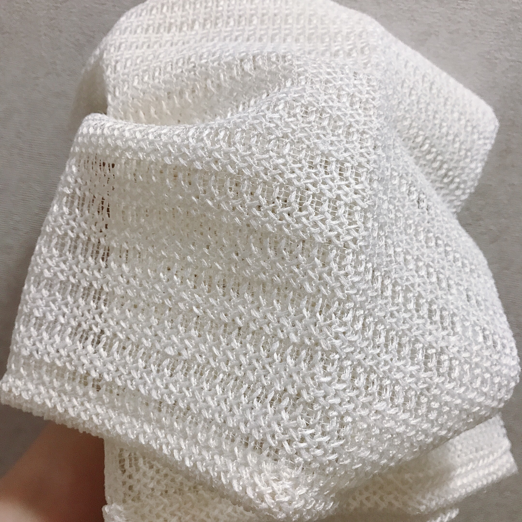 絹の心 セリシン シルクボディタオル/絹の心/その他を使ったクチコミ（3枚目）